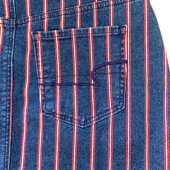 American Eagle Stripped Mini Skirt - Picture 12 of 14